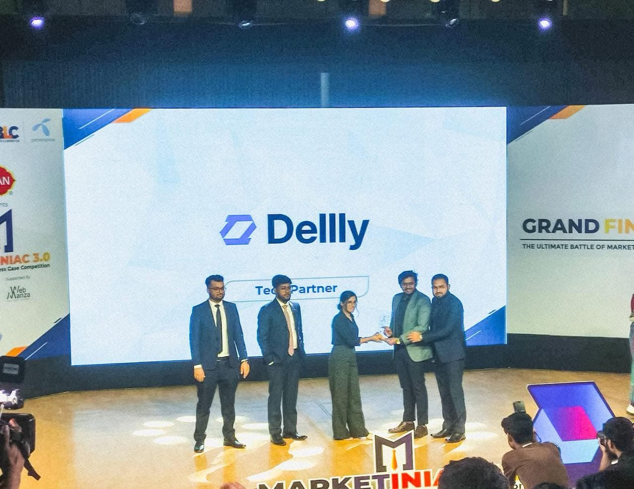 Dellly recognized as a local partner for ticketing system excellence.